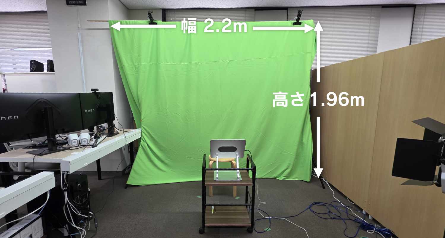 スタジオ機材 グリーンバック